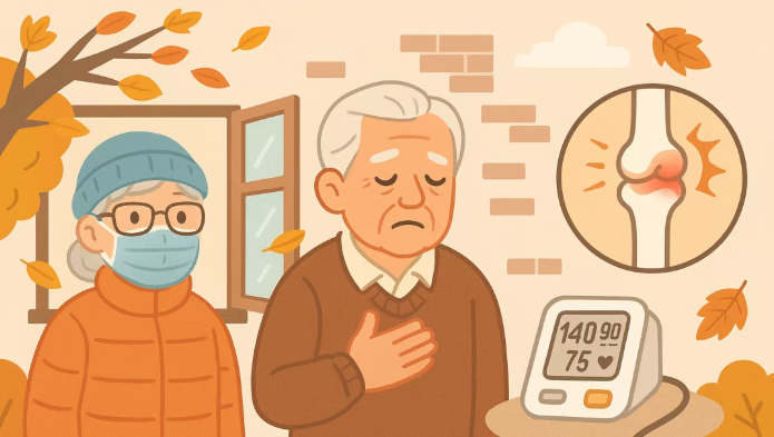 担心爸妈秋季生病?5 个养生招 + 醋蛋归元液,护好中老年少遭罪-智健家