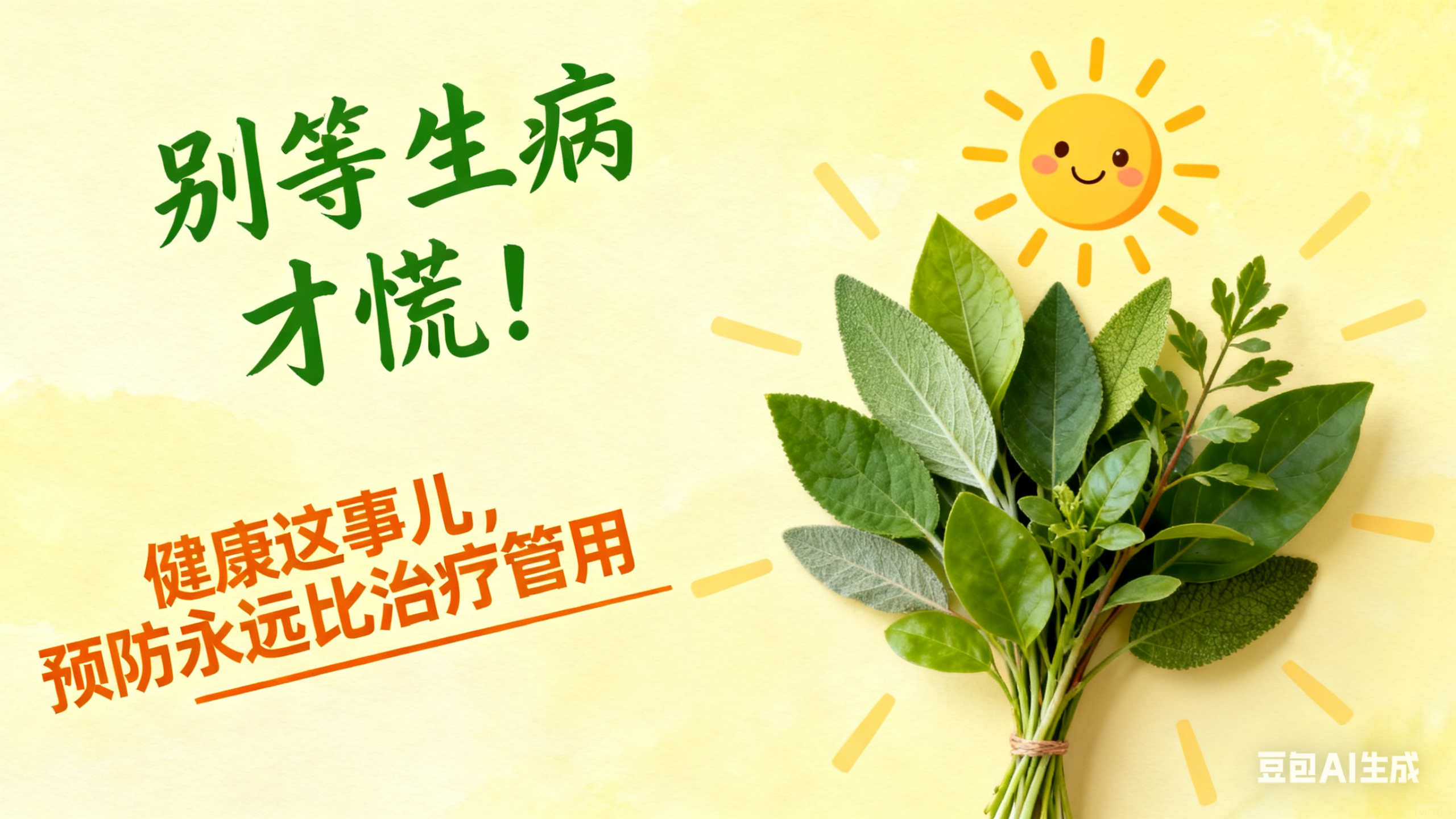 别等大病临头才后悔！健康这堂课，早学早受益-智健家