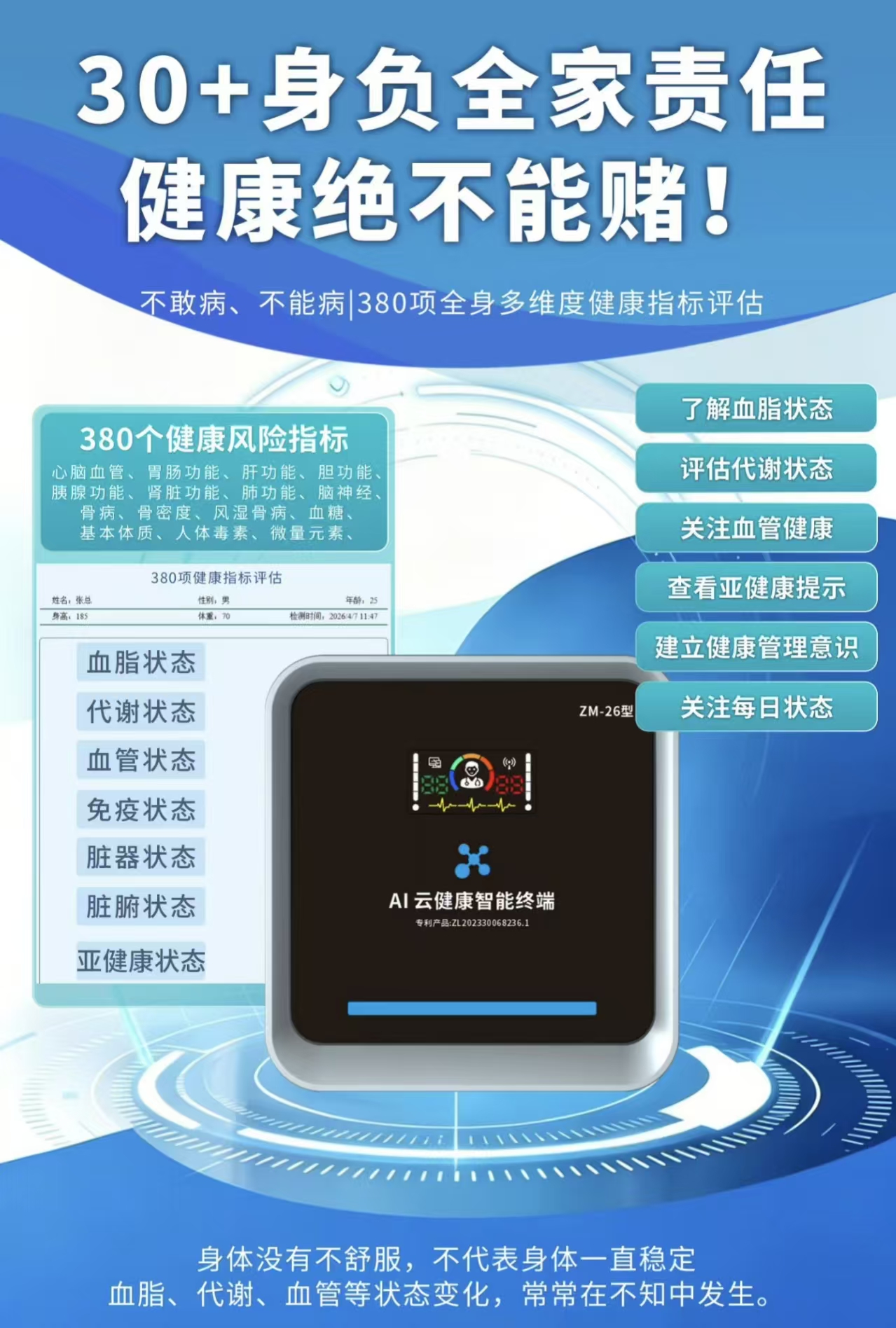 图片[2]-AI身心状态测评系统·1分钟无创自查日常状态｜智健家商城