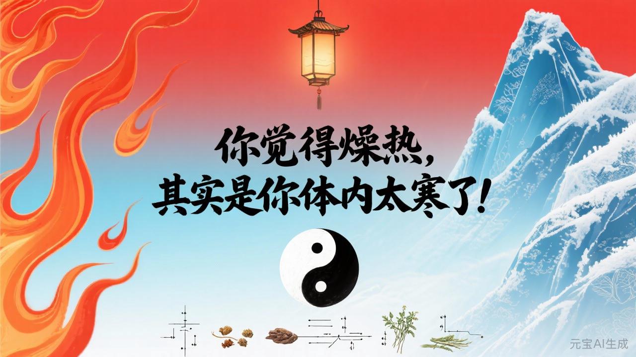 你以为的“上火”，其实是身体太寒了！-智健家