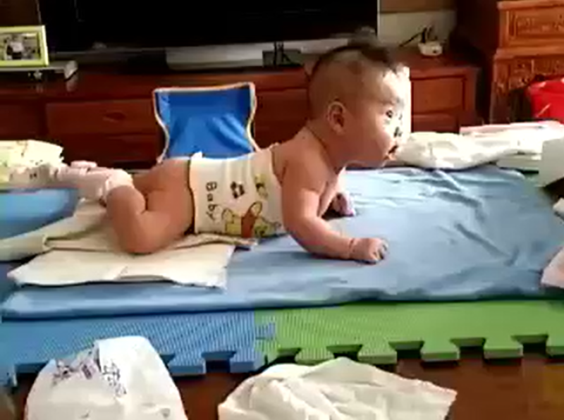 【视频】妈妈因输卵管不通导致不孕，喝醋蛋后生了一个健康的宝宝-智健家