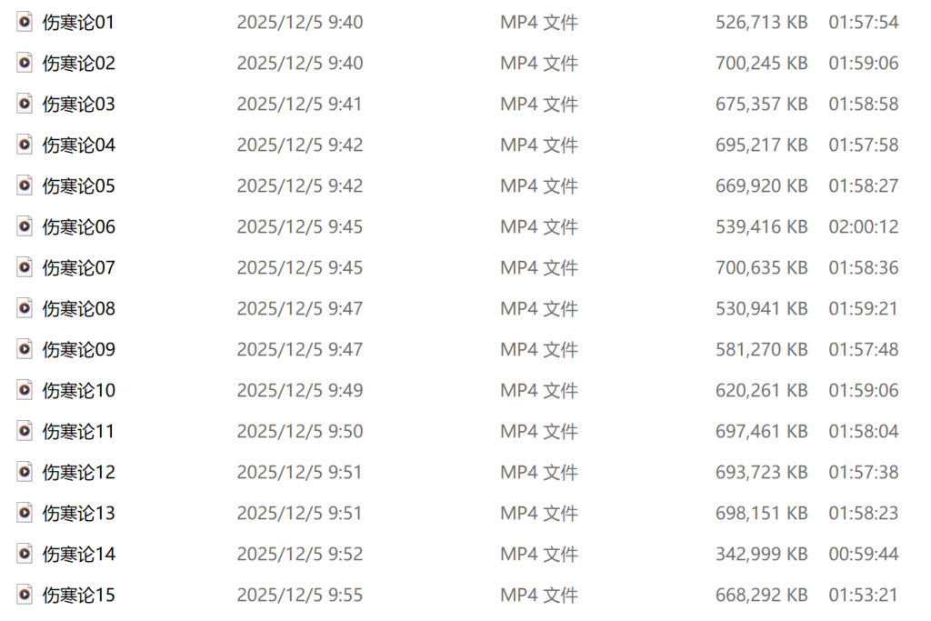 图片[12]-2026倪师倪海厦视频全集 天纪人纪地纪中医倪海夏针灸大成 皇帝内经伤寒论神农本草经金匮要略 全套高清带字幕 音频 迅雷网盘U盘优盘硬盘-智健家