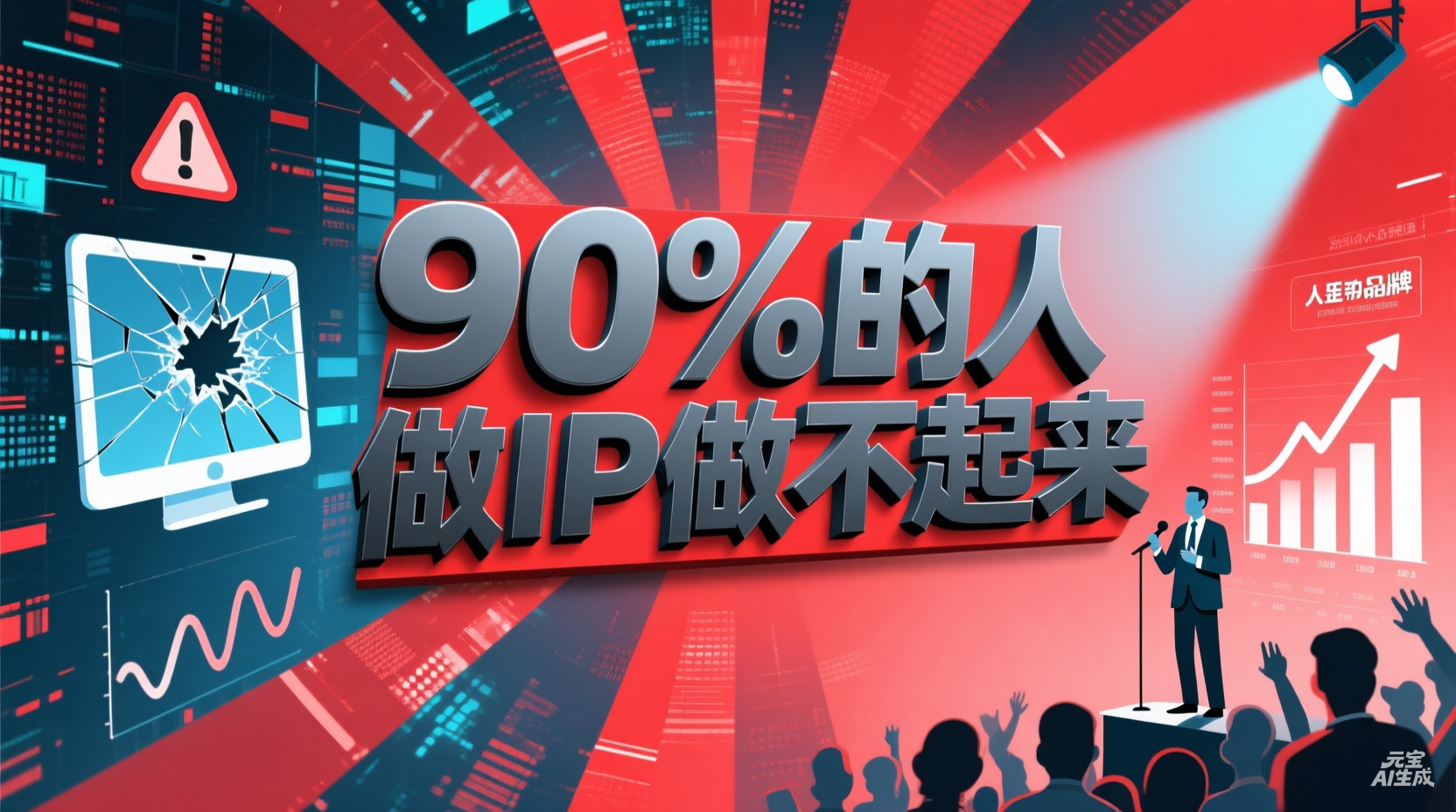 90%的人做IP做不起来,根本不是能力差,而是这3件事全做错了-智健家