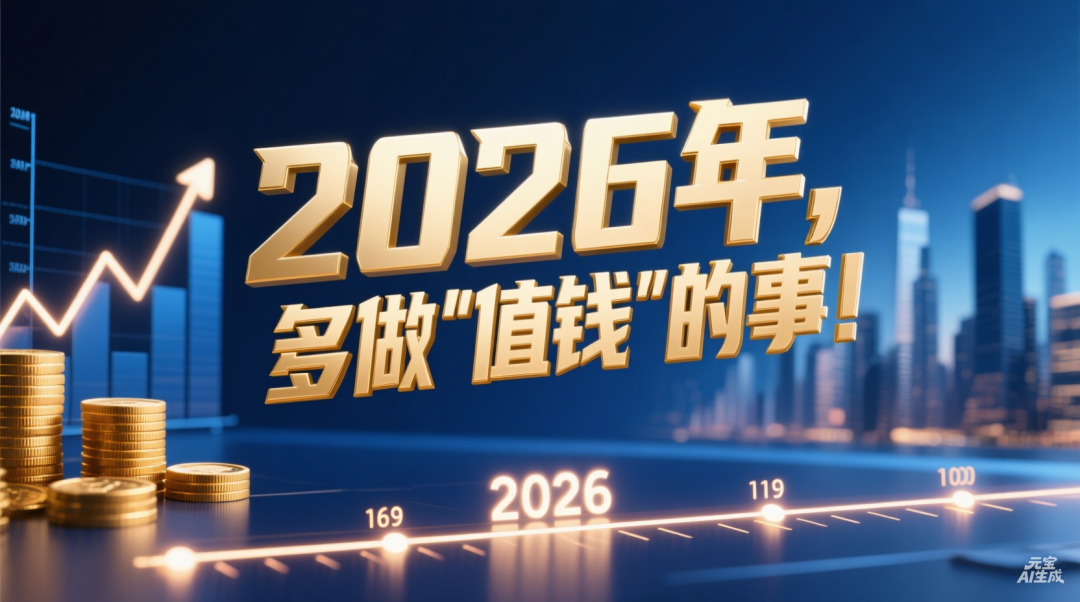 别只忙着赚钱！2026年，多做“值钱”的事，才不会被淘汰-智健家