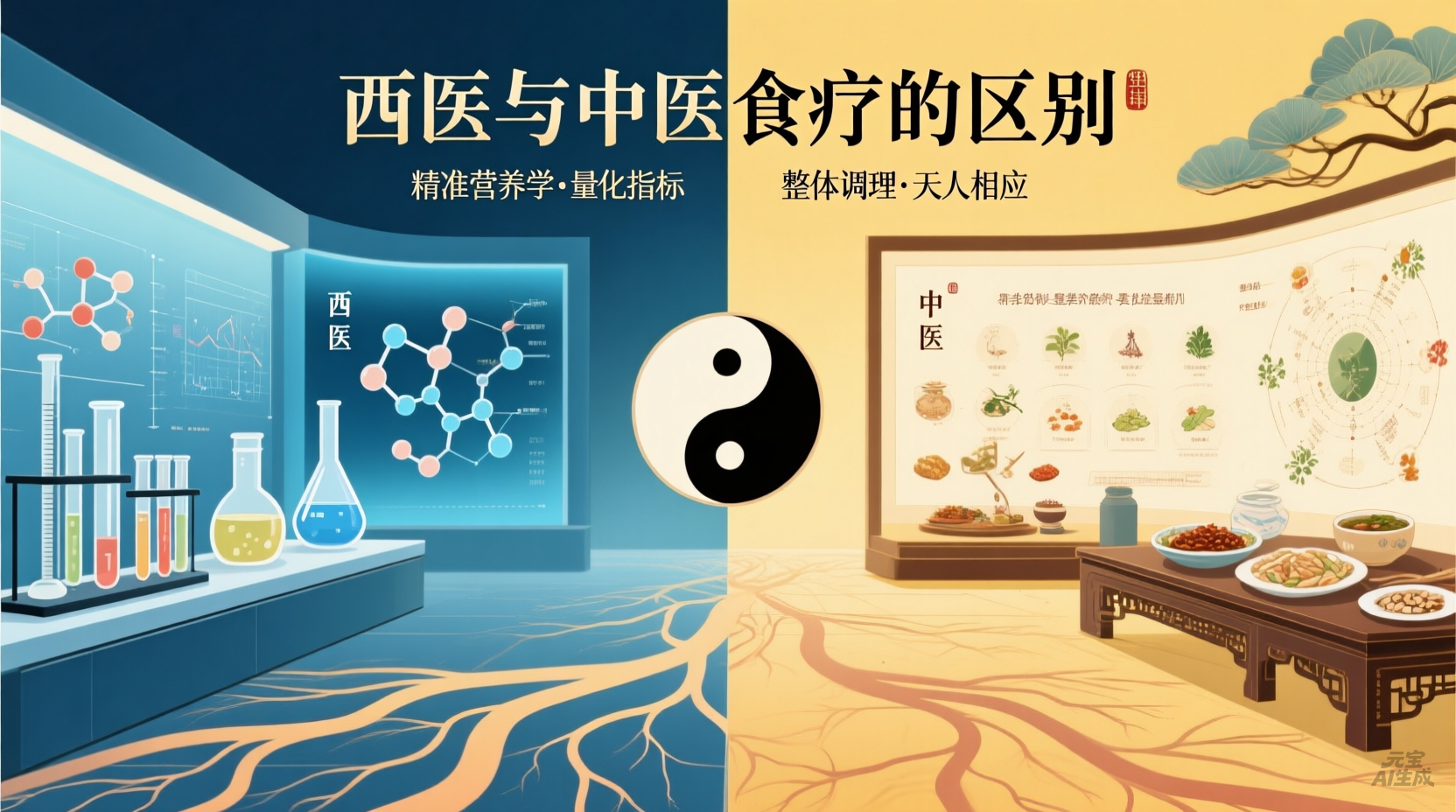 西医与中医食疗的区别-智健家