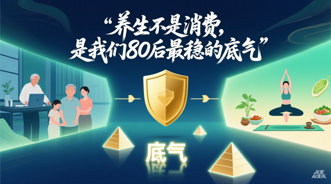 8万亿大健康风口：养生不是消费，是我们80后最稳的底气-智健家