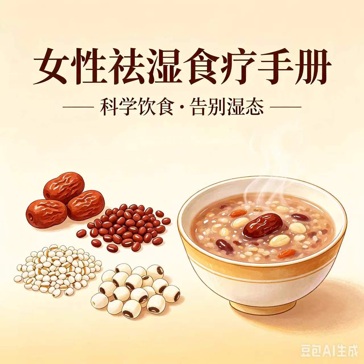 《女性祛湿调理食疗手册》PDF电子版｜售价 9.9 元-智健家