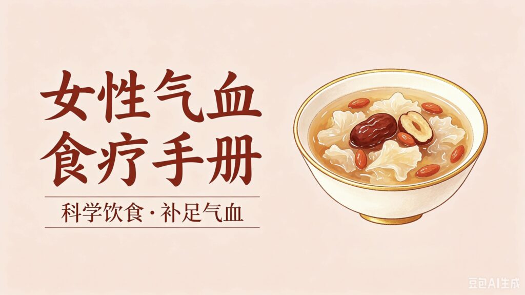 图片[1]-《女性补气血食疗手册》PDF电子版｜售价 19.9 元-智健家