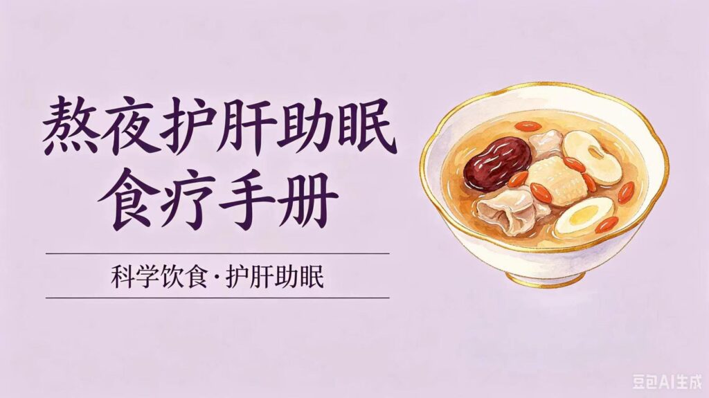 图片[1]-《女性熬夜护肝助眠食疗手册》PDF电子版｜售价 29.9 元-智健家