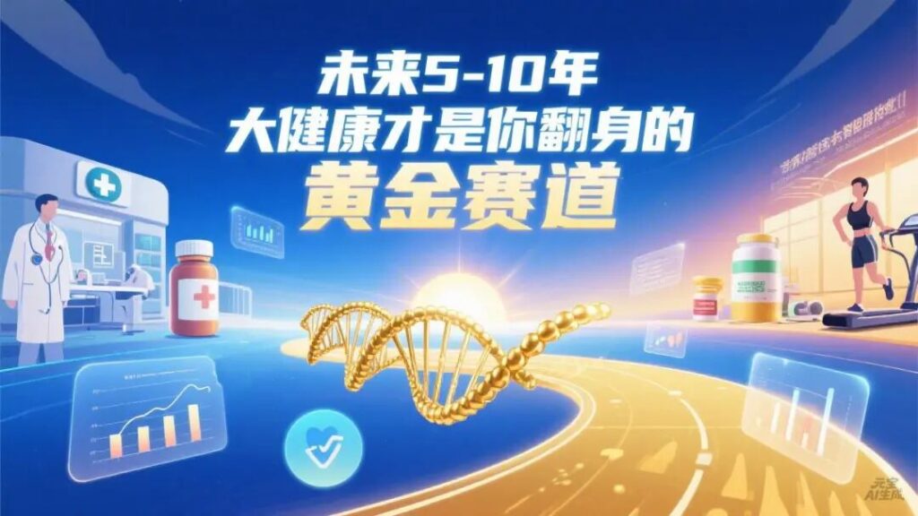 图片[1]-未来5-10年，大健康才是你翻身的黄金赛道-智健家