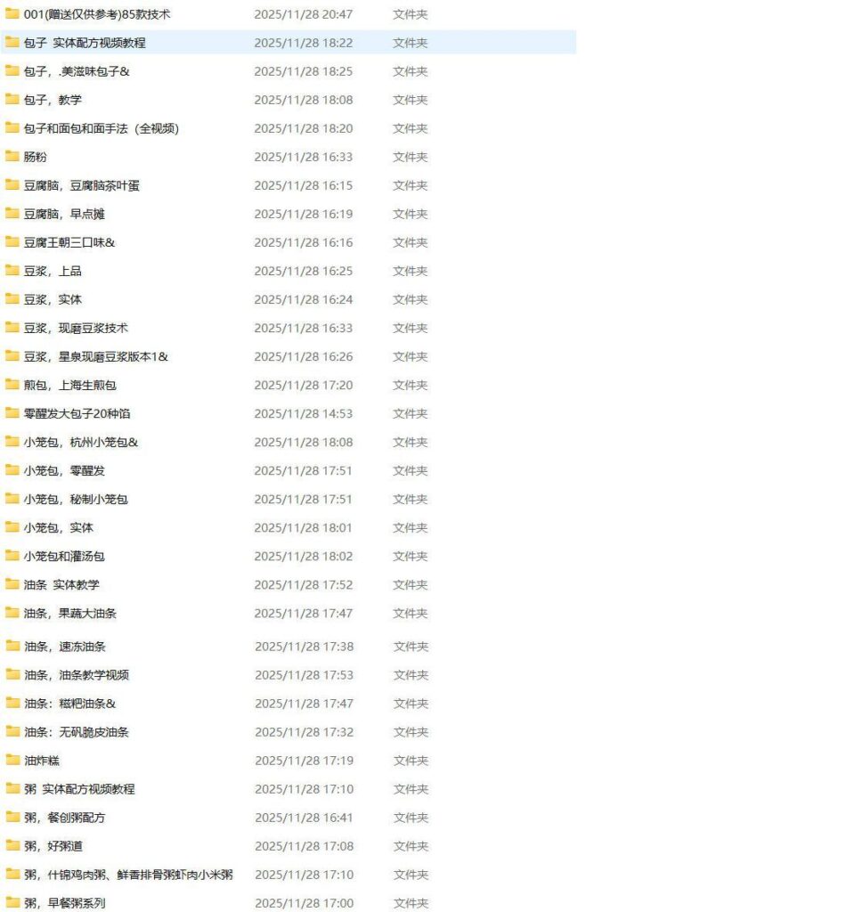 图片[1]-早餐摆摊开店创业教程【90G】—— 一套从0到1的早餐创业实战百科全书！-智健家