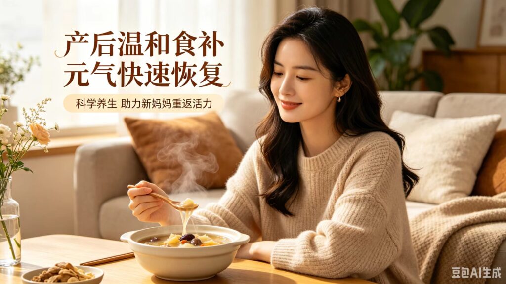 图片[1]-产后迟迟恢复不好，根源就是气血虚，这样食补最稳妥-智健家