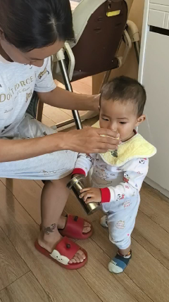 【视频】王总小孙儿天天喝醋蛋归元液，婴幼儿完全放心喝-智健家