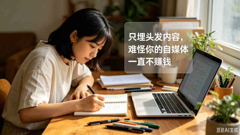 图片[1]-你天天发内容却不赚钱？真正变现的人，每天只在重复这5件事-智健家
