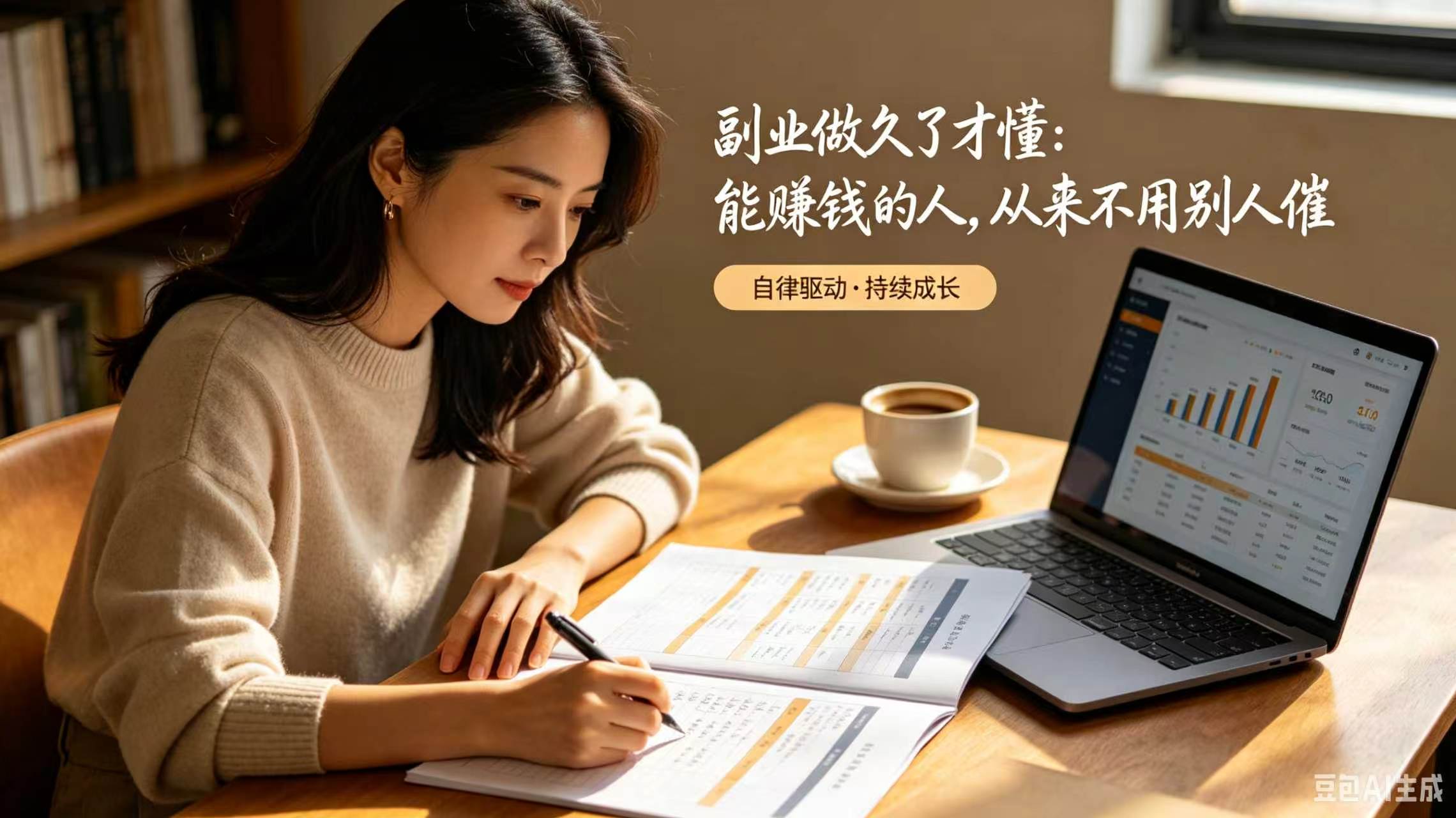 副业做久了才懂：能赚钱的人，从来不用别人催-智健家