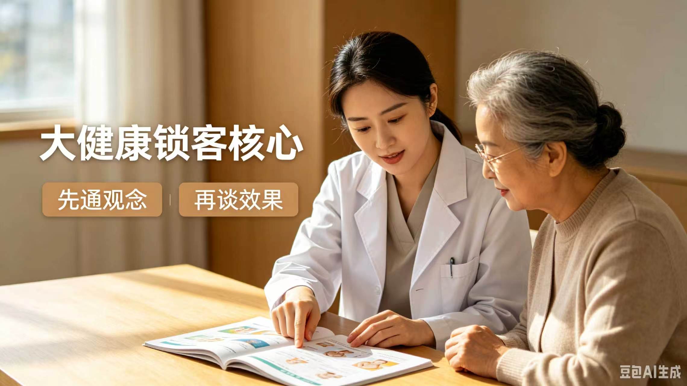 大健康锁客的核心：先通观念，再谈效果-智健家