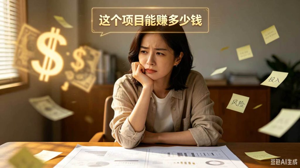 图片[1]-总问“这个项目能赚多少钱”，是普通人搞钱最大的死穴-智健家