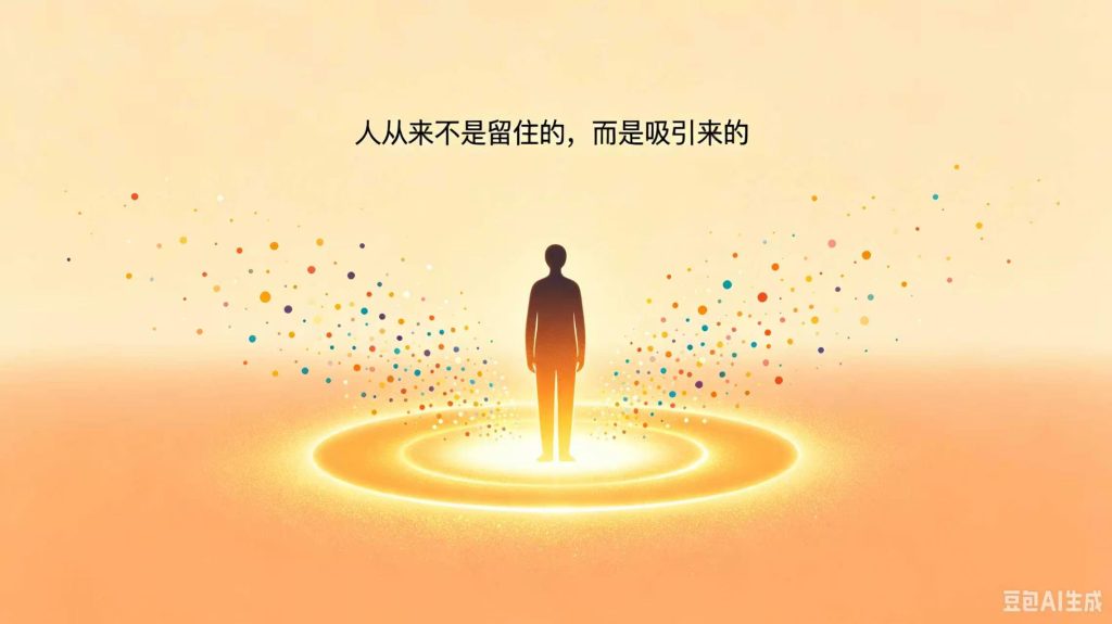 图片[1]-成年人最顶级的格局：人，从来留不住，只能吸引-智健家