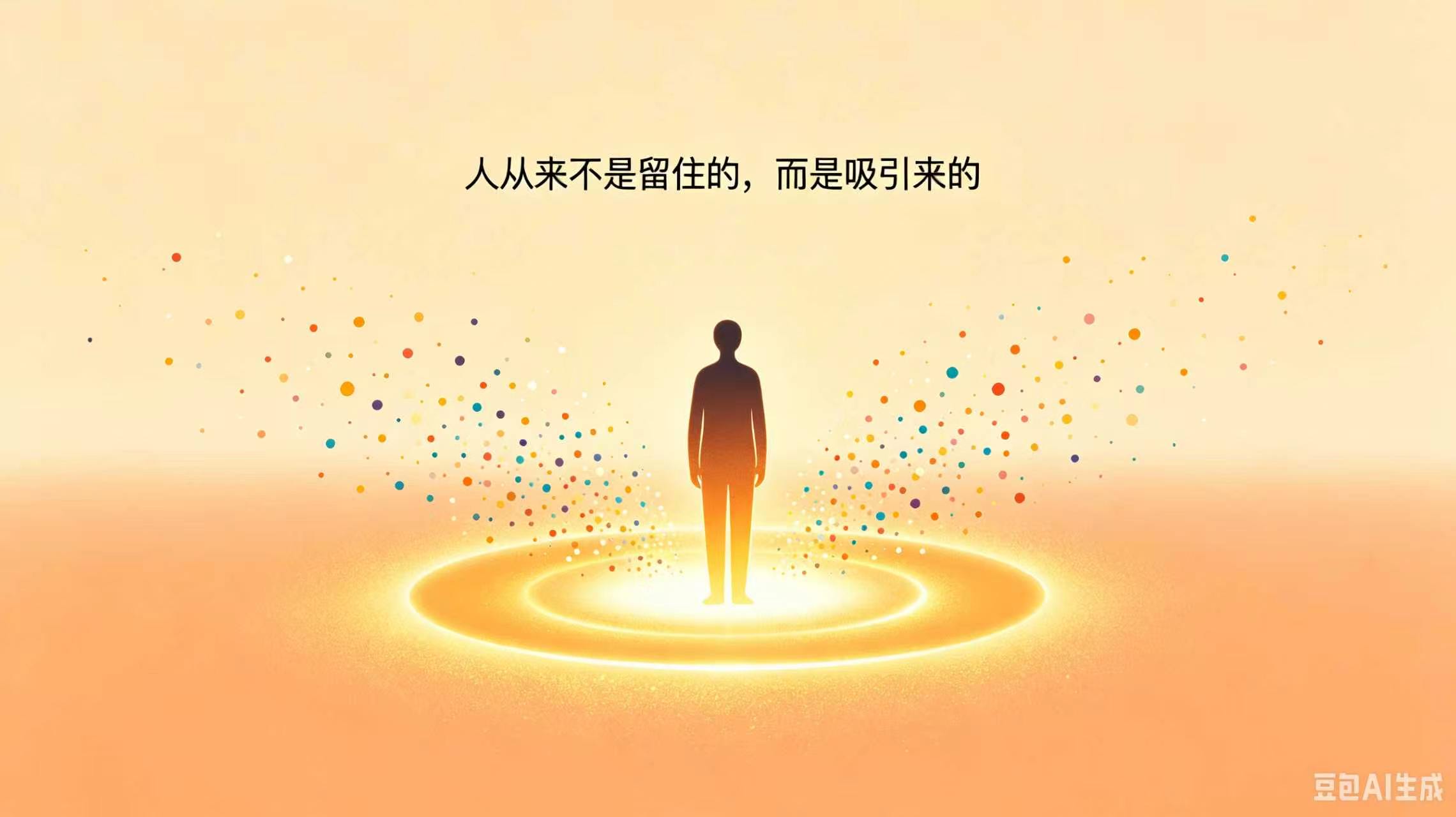 成年人最顶级的格局：人，从来留不住，只能吸引-智健家