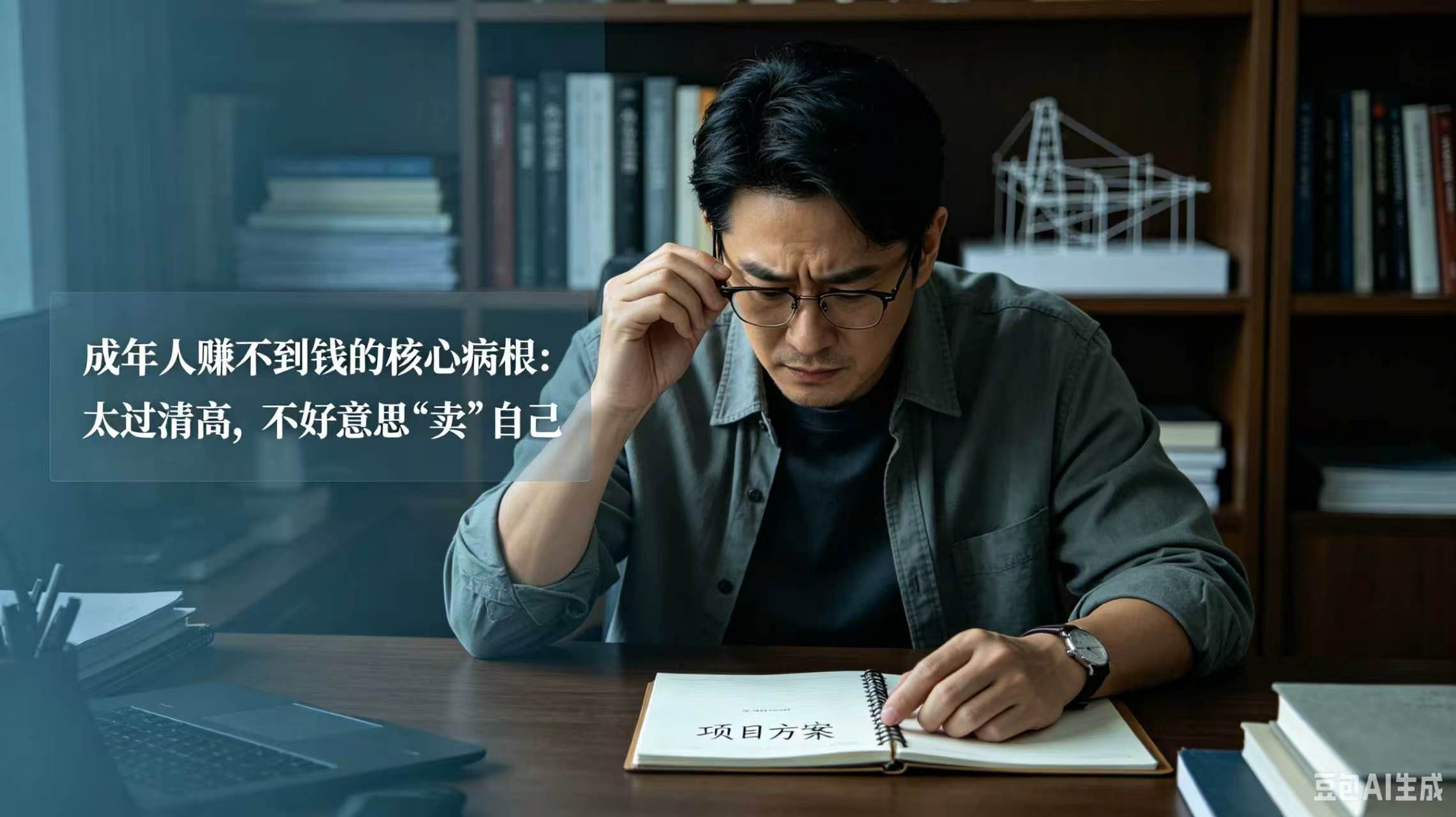 成年人赚不到钱的核心病根：太过清高，不好意思“卖”自己-智健家