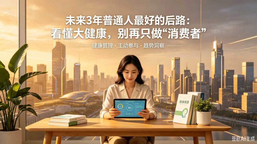 图片[1]-未来3年普通人最好的后路：看懂大健康，别再只做“消费者”-智健家