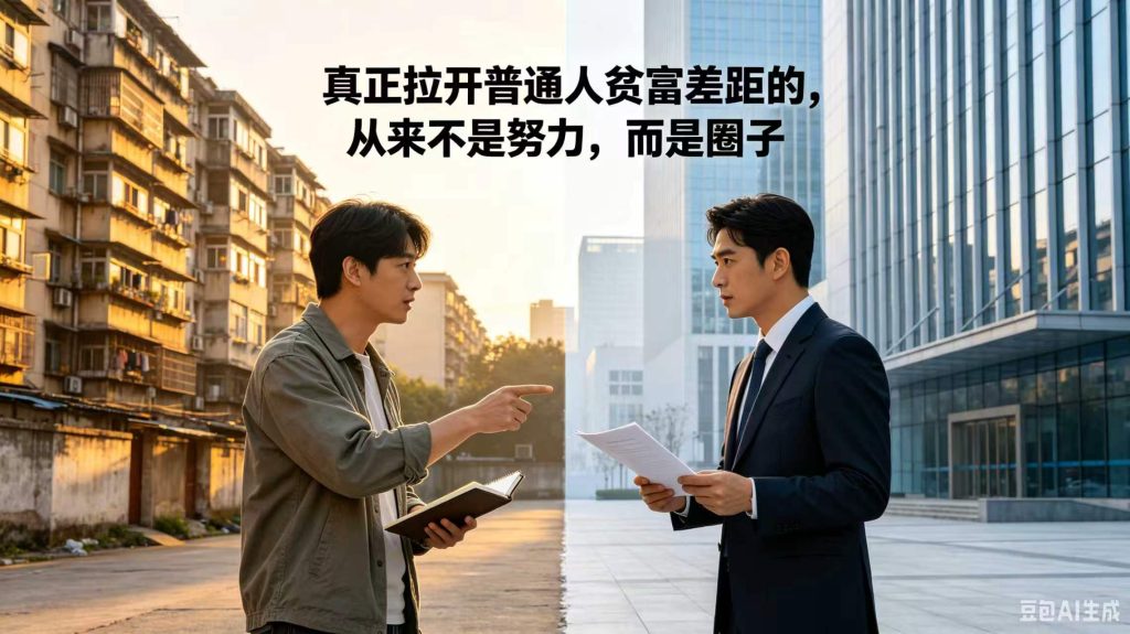 图片[1]-真正拉开普通人贫富差距的，从来不是努力，而是圈子-智健家