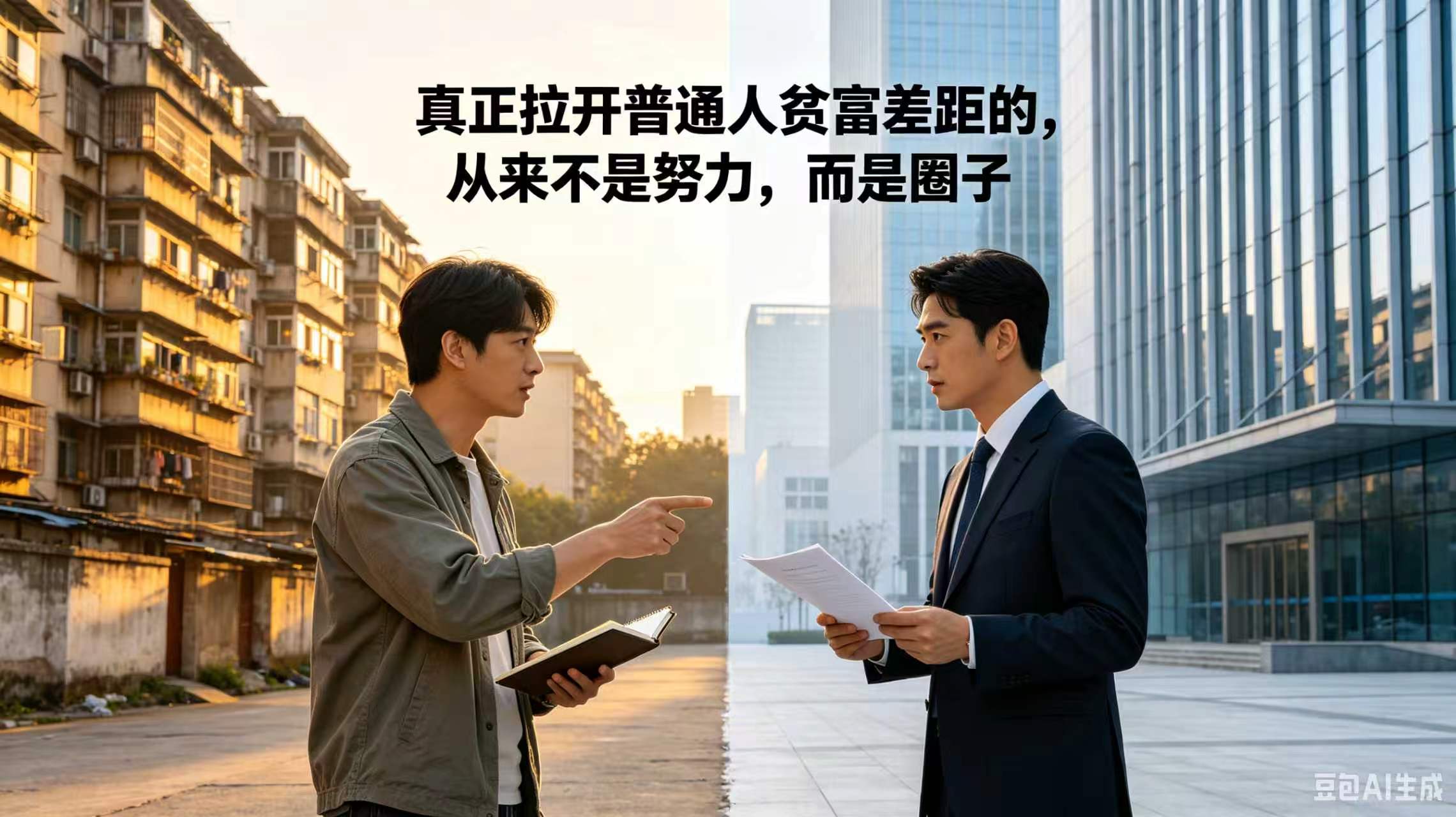 真正拉开普通人贫富差距的，从来不是努力，而是圈子-智健家