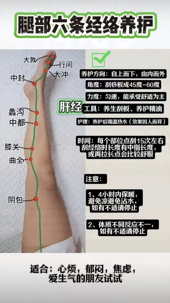 图片[6]-脚部经络堵塞自查表，你都知道吗？宝子们，脚部六条经络自查表来啦!!!-智健家