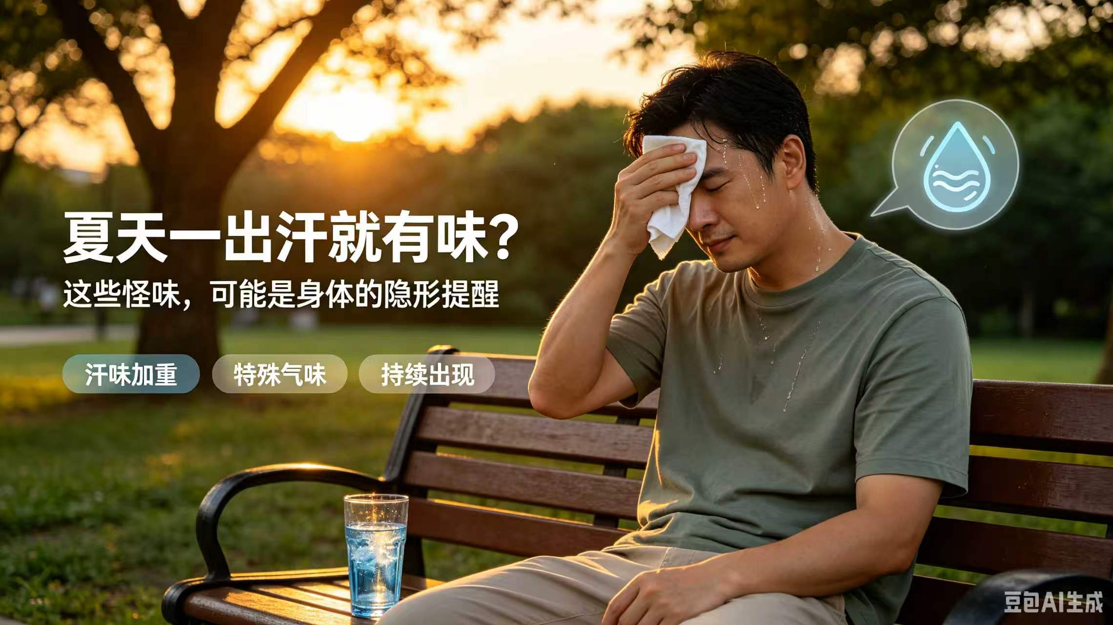 夏天一出汗就有味？身上出现这些怪味，是身体的隐形提醒-智健家